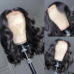 Coceioo™ Bob Wig Human Hair 13x4 Lace Front Wigs Human Hair Pre Plucked Body Wave 180% Density HD Lace Frontal Short Bob Wigs for Women
